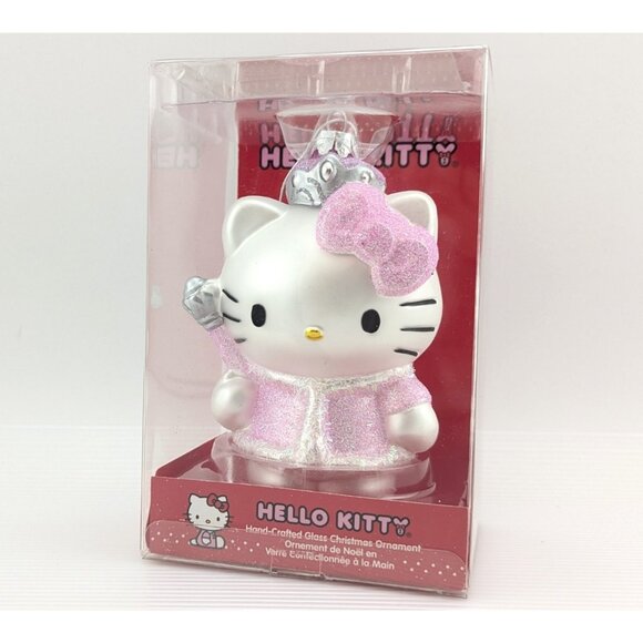 Kurt Adler Hello Kitty Glass Christmas Ornament 2014 - Picture 11 of 13